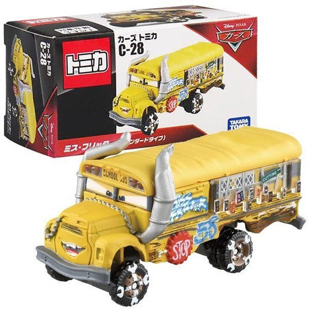 Takara Tomy Disney Tomica Diecast Car PIXAR CARS C-28 Miss Fritter Standard Type