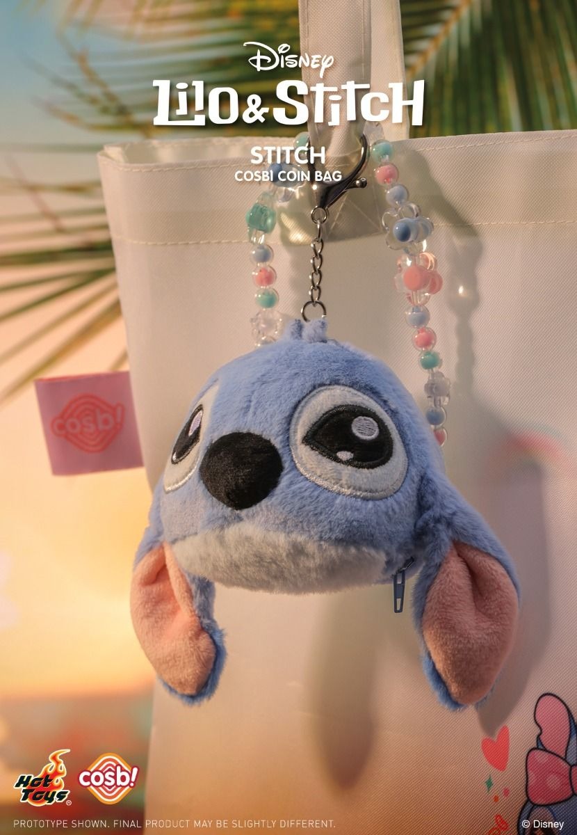 Hot Toys Disney Stitch Cosbi Coin Bag Keychain Collection (Full set of 6)