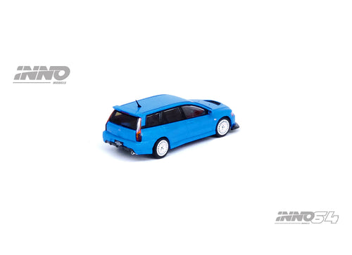 Load image into Gallery viewer, INNO64 1/64 die-cast mitsubishi lancer evolution ix wagon blue
