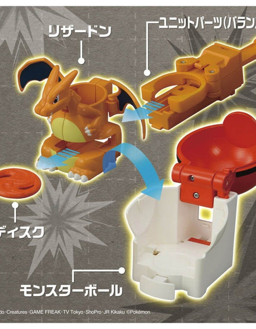 Load image into Gallery viewer, Takara Tomy Pokemon Ulitmatch 01 Pikachu vs Charizard Starter Set Game

