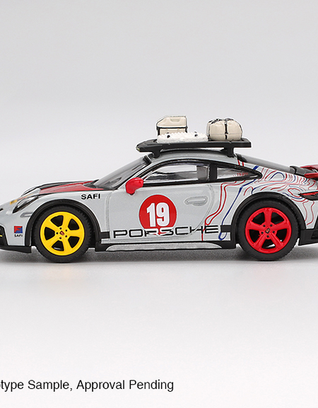 MINI GT 1/64 #1068 Porsche 911 Dakar "Uncle Rally" Diecast Model Car