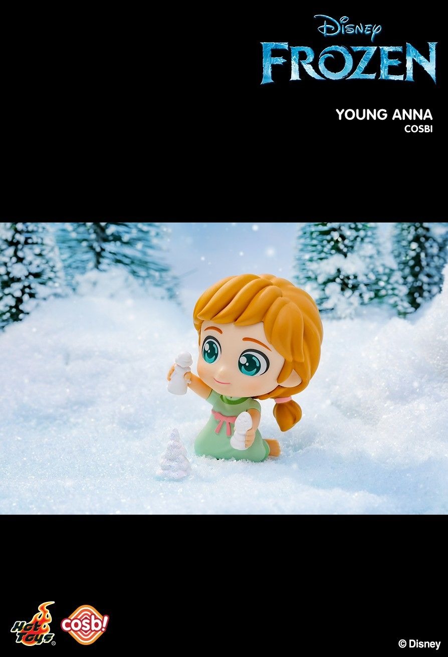 Hot Toys Cosbi Bobble-Head Collection Disney Snow Princess 8 Figure Set Series 2