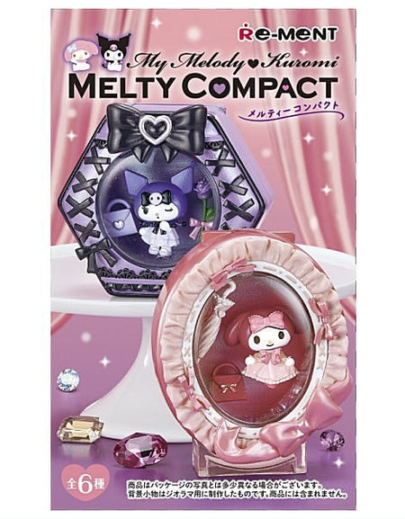 Re-ment MY MELODY Melty Compact Complete box set of 6