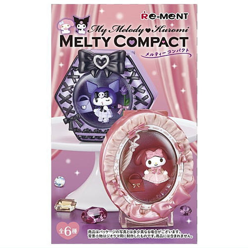 Load image into Gallery viewer, Re-ment MY MELODY Melty Compact Complete box set of 6

