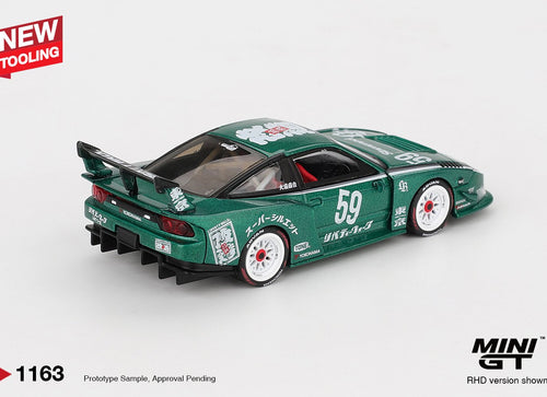 Load image into Gallery viewer, (Pre-order) MINI GT #1163 Nissan LB-Super Silhouette 180SX 2026 TAS Model Car
