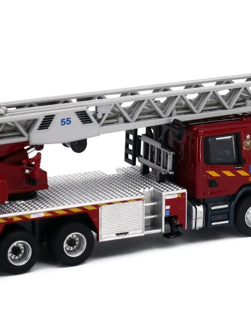Load image into Gallery viewer, Tiny City 199 Die-cast Model Car - Scania HKFSD Turntable Ladder 55M (F6001)
