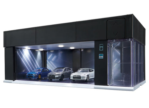 Load image into Gallery viewer, Takara Tomy Tomica Premium GARAGE Black Standard Edition (**NO CAR)
