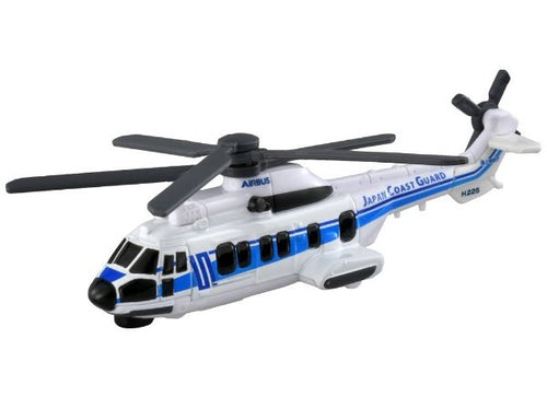 Load image into Gallery viewer, Takara Tomy Tomica #137 Japan Coast Guard Super Puma H225 Diecast Helicopter
