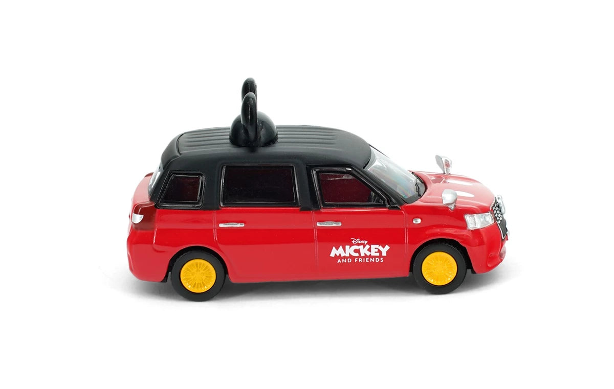 Tiny City 1/64 - Disney Vehicle - Hong Kong Hybrid Urban Taxi x Mickey (Black)