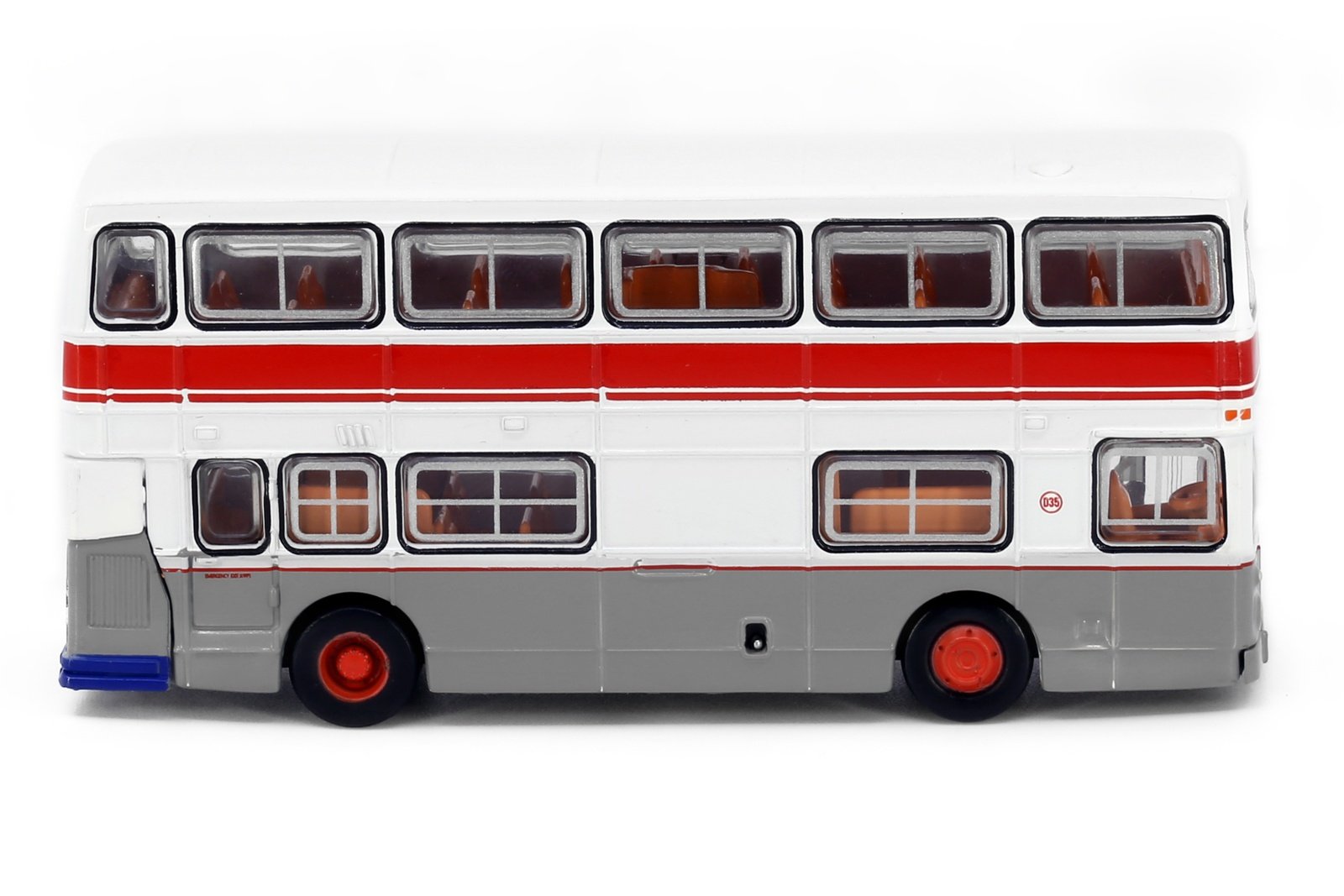 Tiny City Hong Kong L32 Die-cast Model Car - DAIMLER Fleetline DMS (Grey)