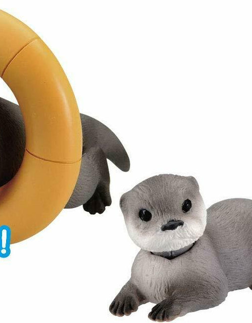 Load image into Gallery viewer, Takara Tomy ANIA Animal AS-15 Sea Otter Floatable Ver. Mini Action Figure
