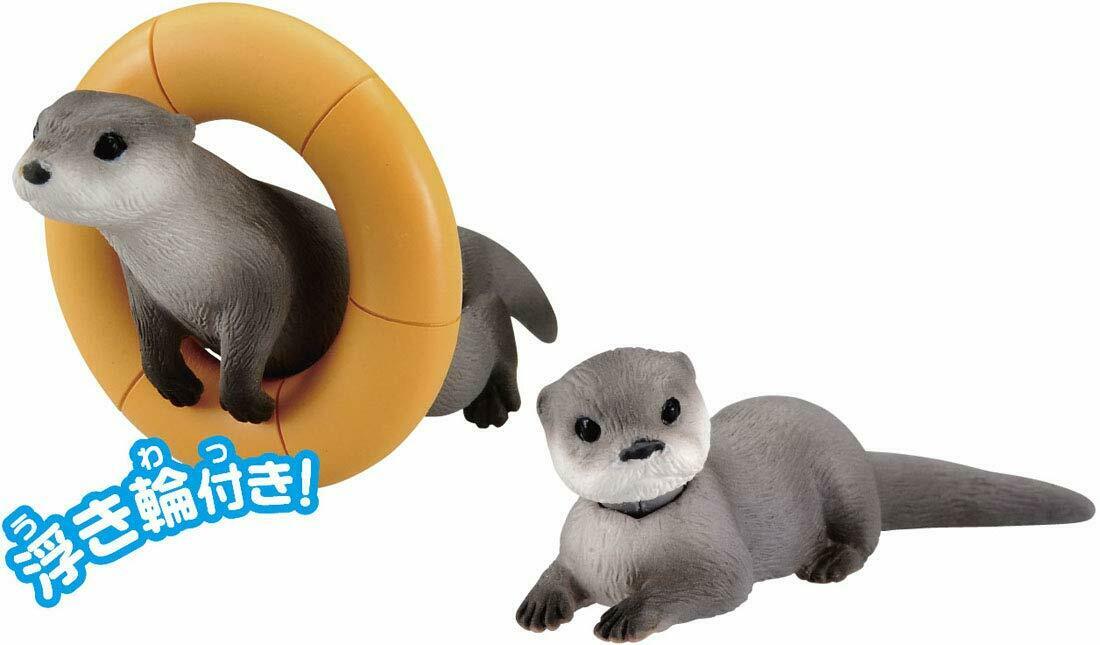 Takara Tomy ANIA Animal AS-15 Sea Otter Floatable Ver. Mini Action Figure
