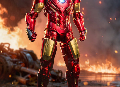 Load image into Gallery viewer, ZD Toys Marvel 1:10 6-inch Iron Man MK8 Action Figure Set

