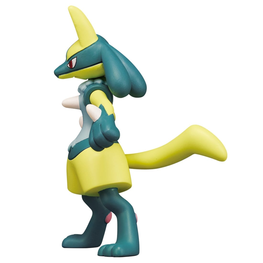 Takara Tomy - Pokemon Moncolle  MS-54 Yellow Lucario Box Packing 4CM Mini Figure