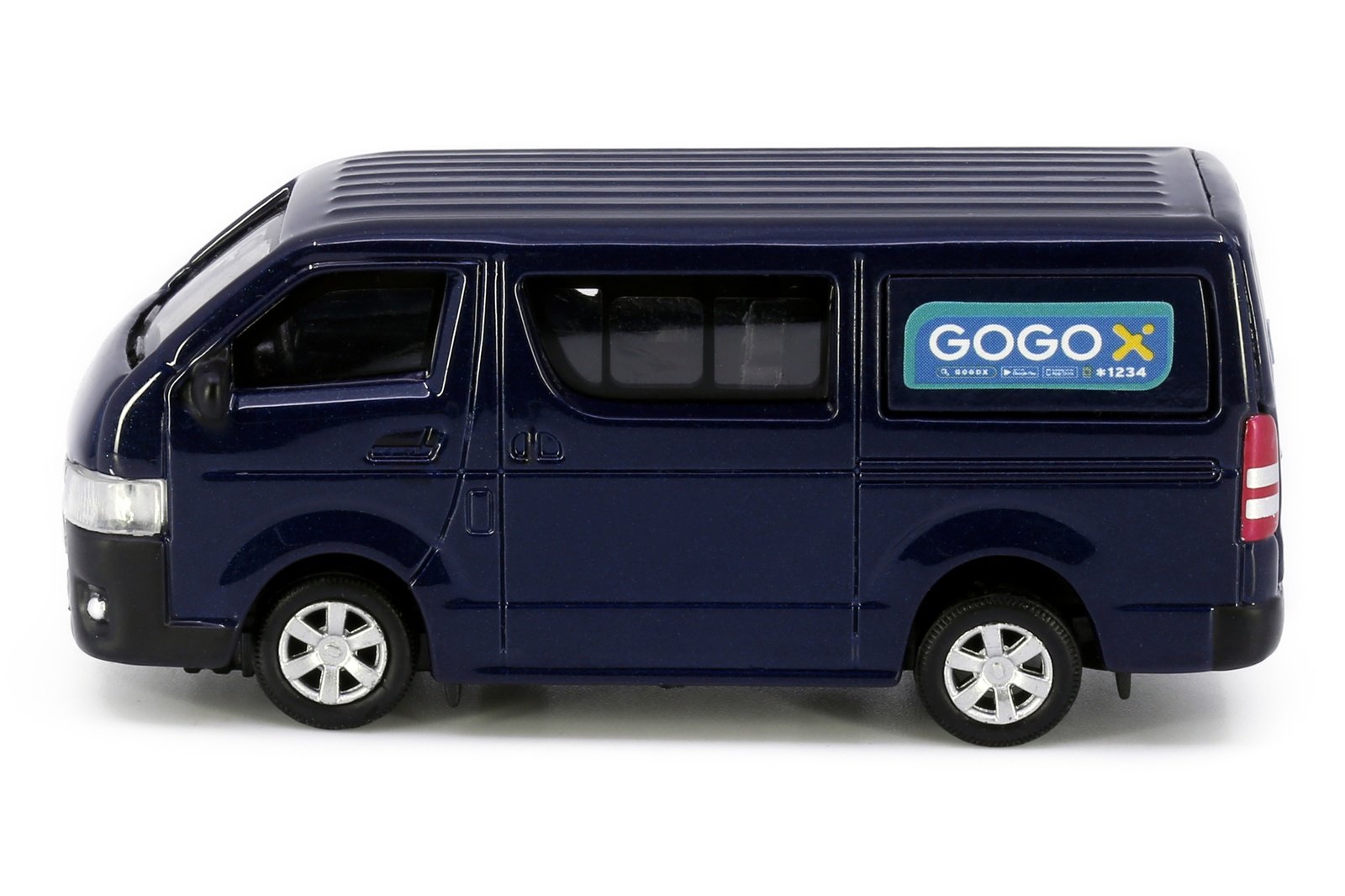 Tiny City 17 Die-cast Model Car - Toyota Hiace GOGOX (Metallic Blue)