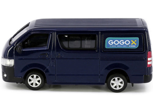 Load image into Gallery viewer, Tiny City 17 Die-cast Model Car - Toyota Hiace GOGOX (Metallic Blue)
