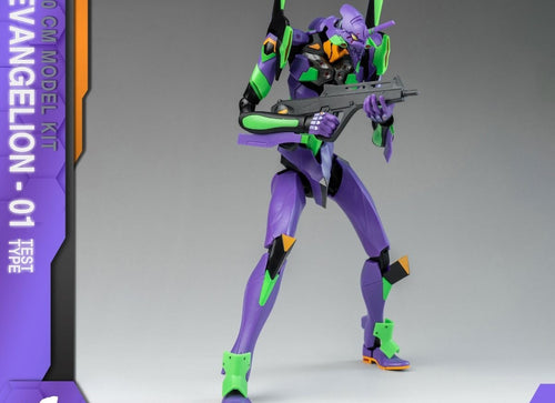 Load image into Gallery viewer, Yolopark AMK Series EVANGELION EVA EVA-01 Collectible 20cm Model Kit Figure
