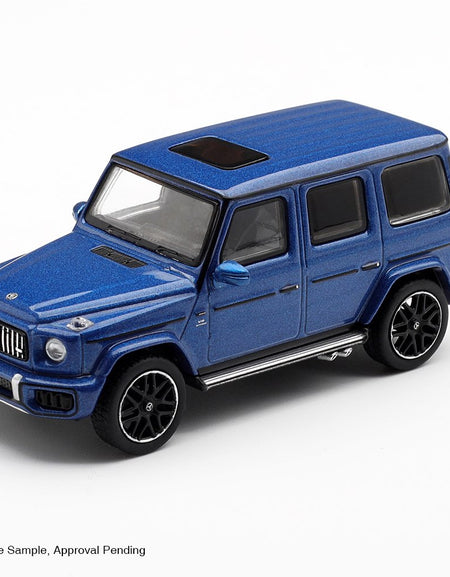 (Pre-order) MINI GT #1210 Mercedes-AMG G 63 Dark Blue Metallic LHD Diecast Car