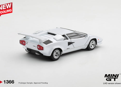 Load image into Gallery viewer, (Pre-order) Mini GT #1366 Lamborghini Countach LP500S White 1982 LHD

