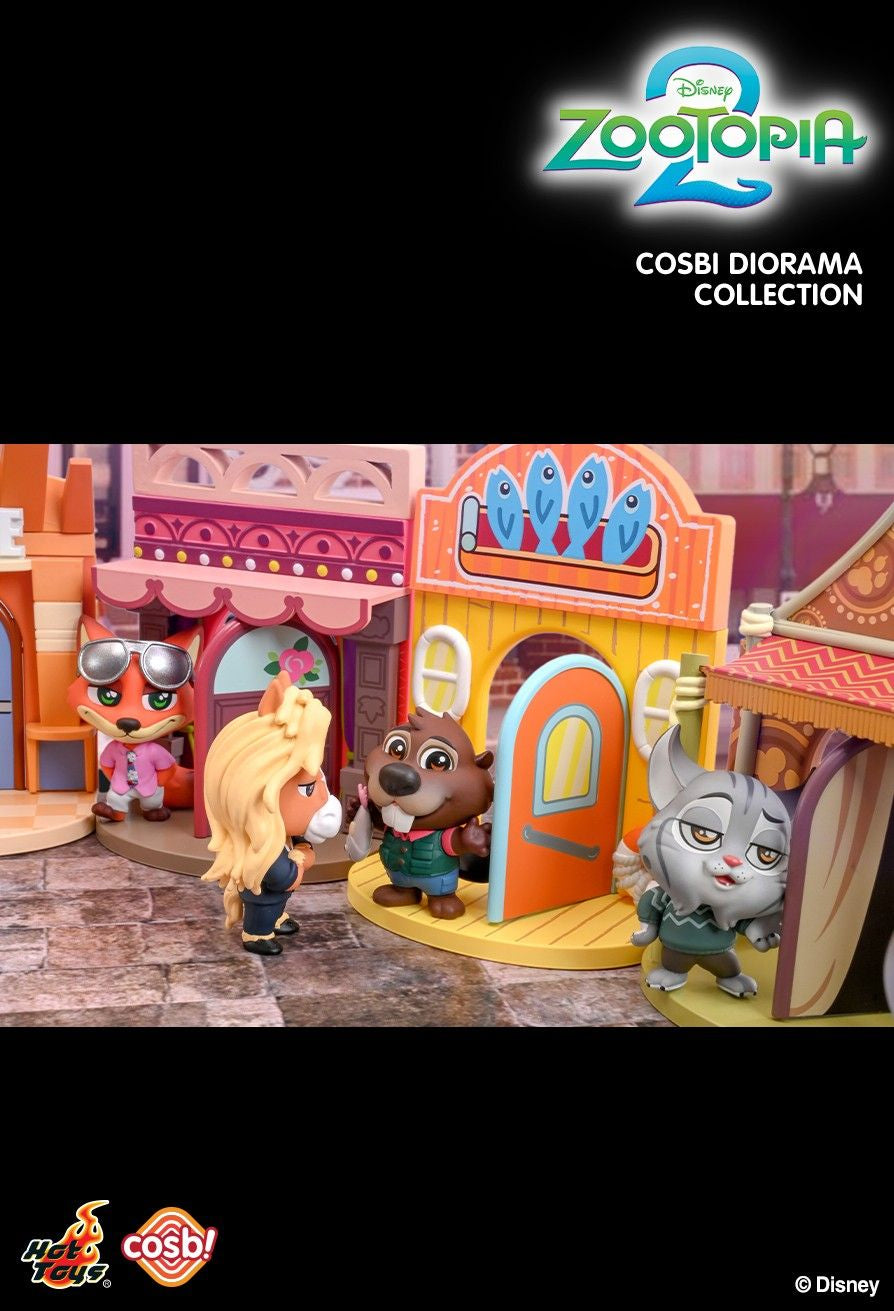 Hot Toys Disney Zootopia 2 Cosbi Diorama Collection (Set of 6) #CBX304