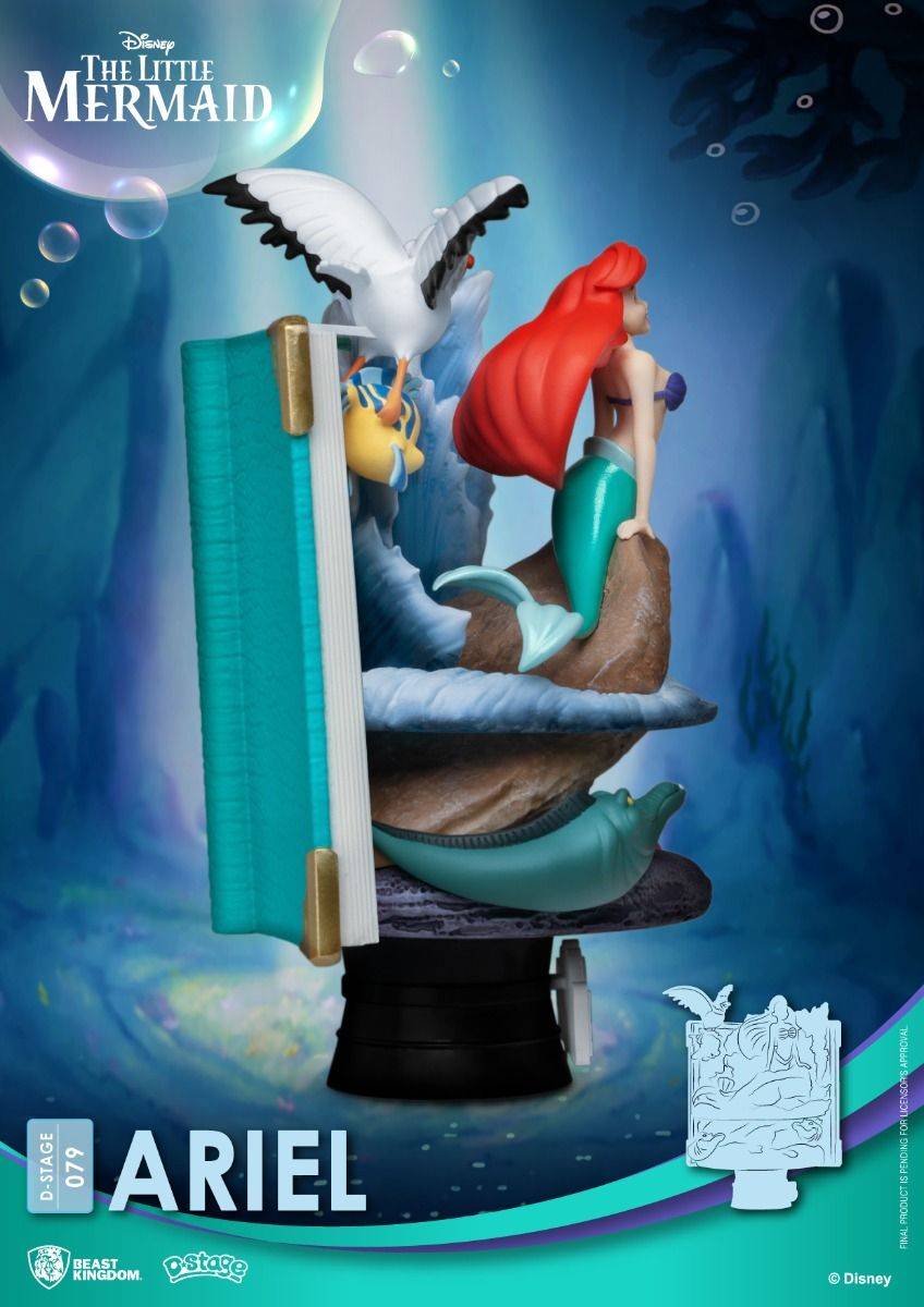 Beast Kingdom Diorama Stage-079- Story Book Series-Ariel