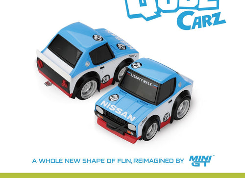 Load image into Gallery viewer, (Pre-order) Mini GT Qube Carz #007- #009 Nissan full set of 3 Model Cars
