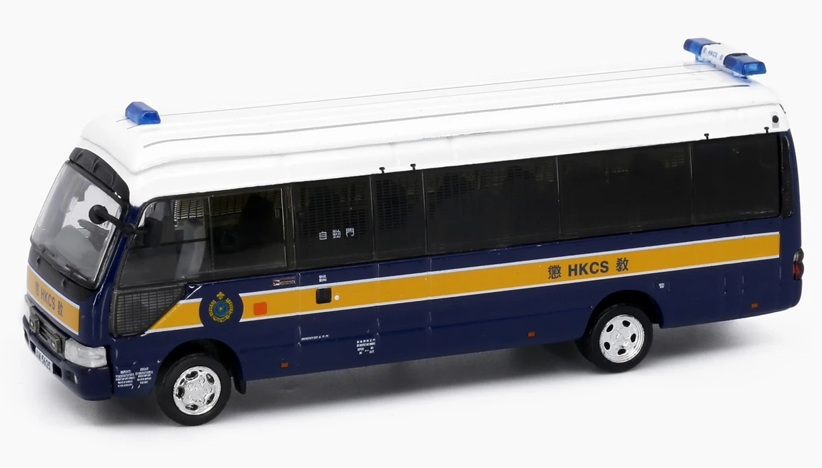 Tiny City 1/76 Toyota Coaster B59 HKCS RRT (AM5625) Diecast Model Car