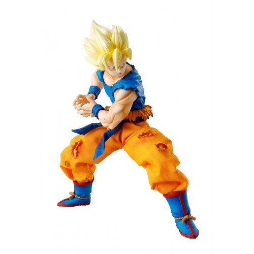 Load image into Gallery viewer, MegaHouse Dimension of Dragonball Z Overdrive: Super Saiyan Son Goku Figure DOD
