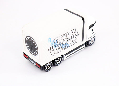 Load image into Gallery viewer, Takara Tomy Tomica SC-04 Star Wars First Order Storm Trooper Ad Turck Diecast
