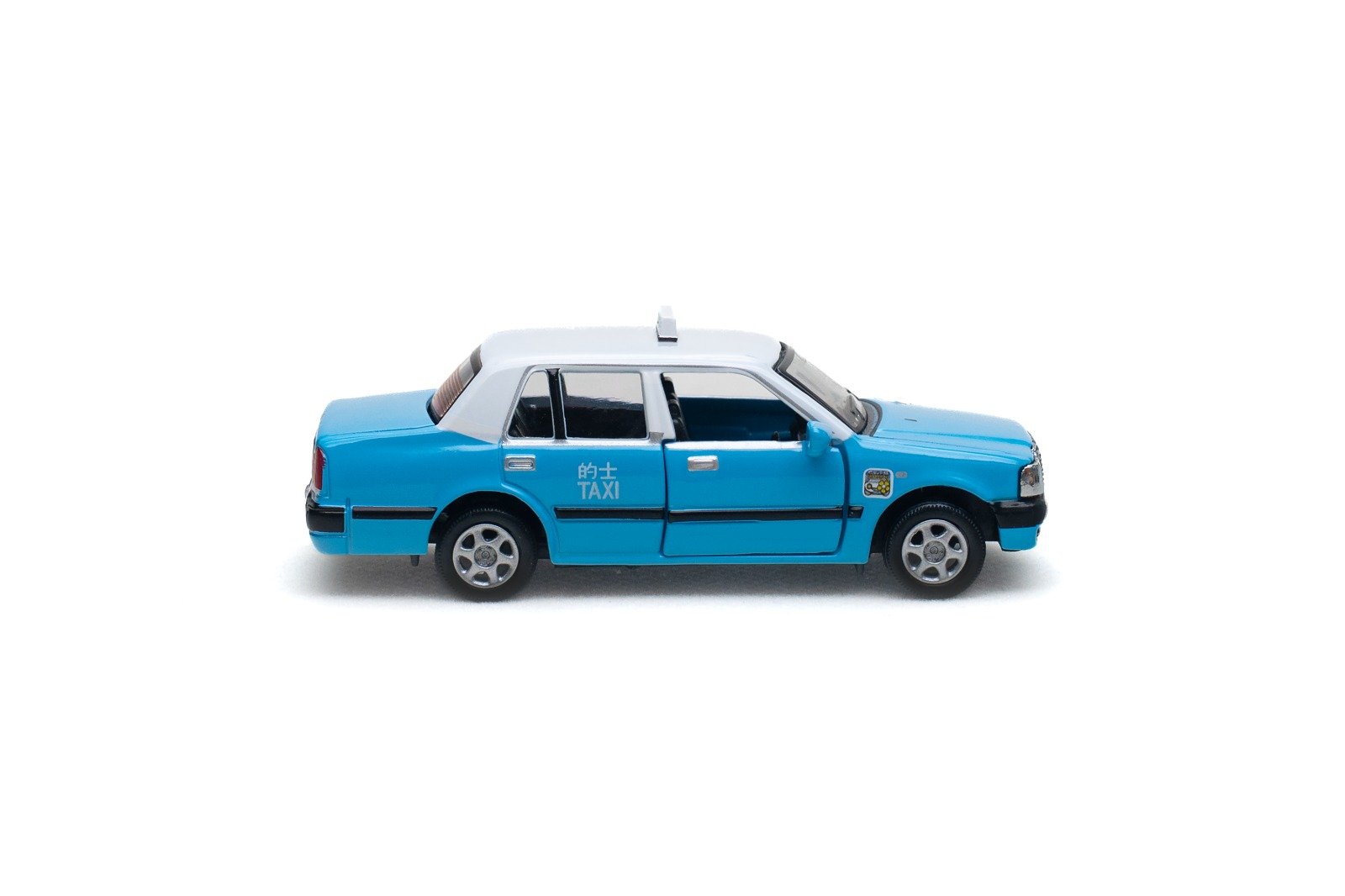 Tiny City PTV09 Die-cast Model Car 1/64 Toyota Crown Comfort Blue Taxi KF9658