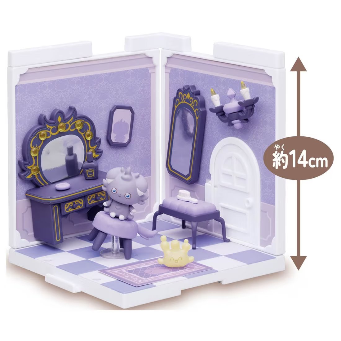 Takara Tomy Pokemon PokePiece House Fashionable Room Espurr & Milcery set