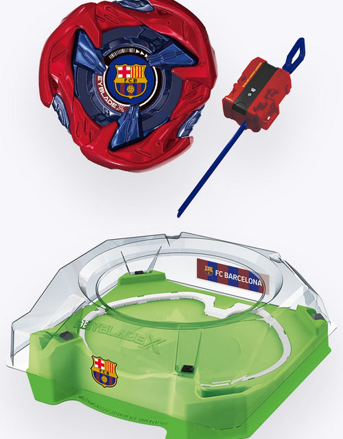 Load image into Gallery viewer, TAKARA TOMY Beyblade X UX-00 Bey Kick Off Set FC Barcelona Ver.
