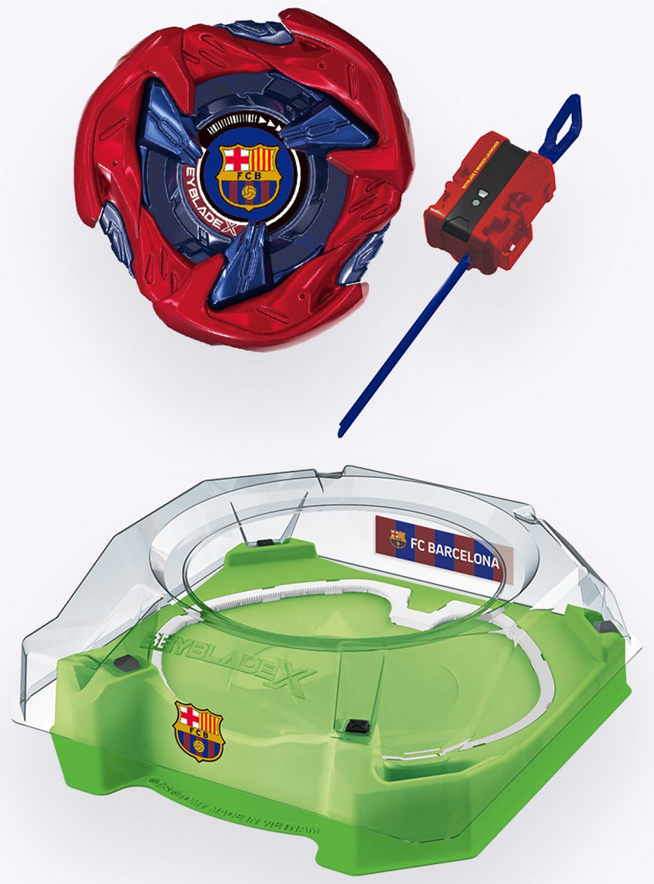 TAKARA TOMY Beyblade X UX-00 Bey Kick Off Set FC Barcelona Ver.