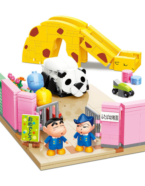 Load image into Gallery viewer, Qman Keeppley Building Blocks Toy #K20615 - Shinchan Go To School
