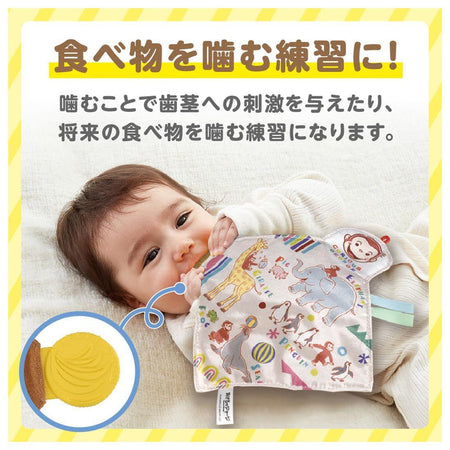 Takara Tomy Chew Chew Crinkle Fabric Play Curious George