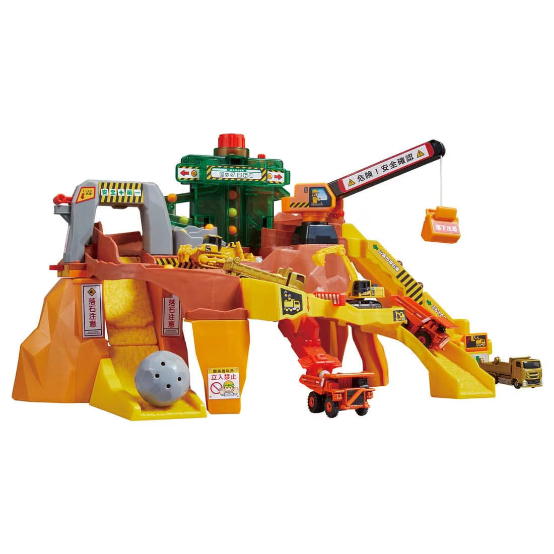 Takara Tomy Tomica World Rocks are Strewn About! Big Construction Site