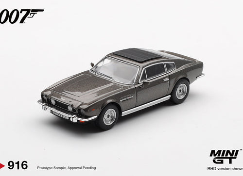Load image into Gallery viewer, (Pre-order) Mini GT #916 Aston Martin V8 Vantage The Living Daylights Weapon Off

