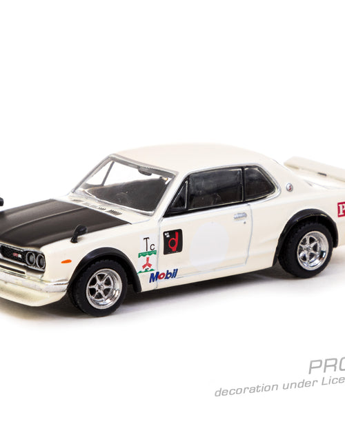 Load image into Gallery viewer, Tarmac Works 1/64 Nissan Skyline 2000 GT-R (KPGC10) White Model Car
