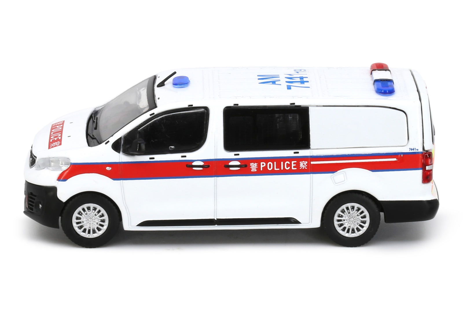 Tiny City 71 Die-cast Model Car - 1:64 Peugeot Expert Police (AM7441)