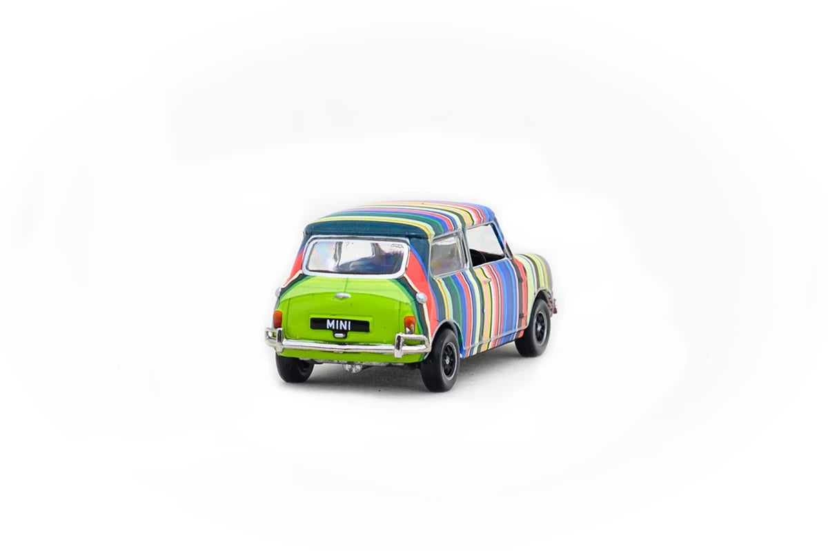 Tiny City Hong Kong 1:50 Diecast Model Car Art Car - Coloured Stripes