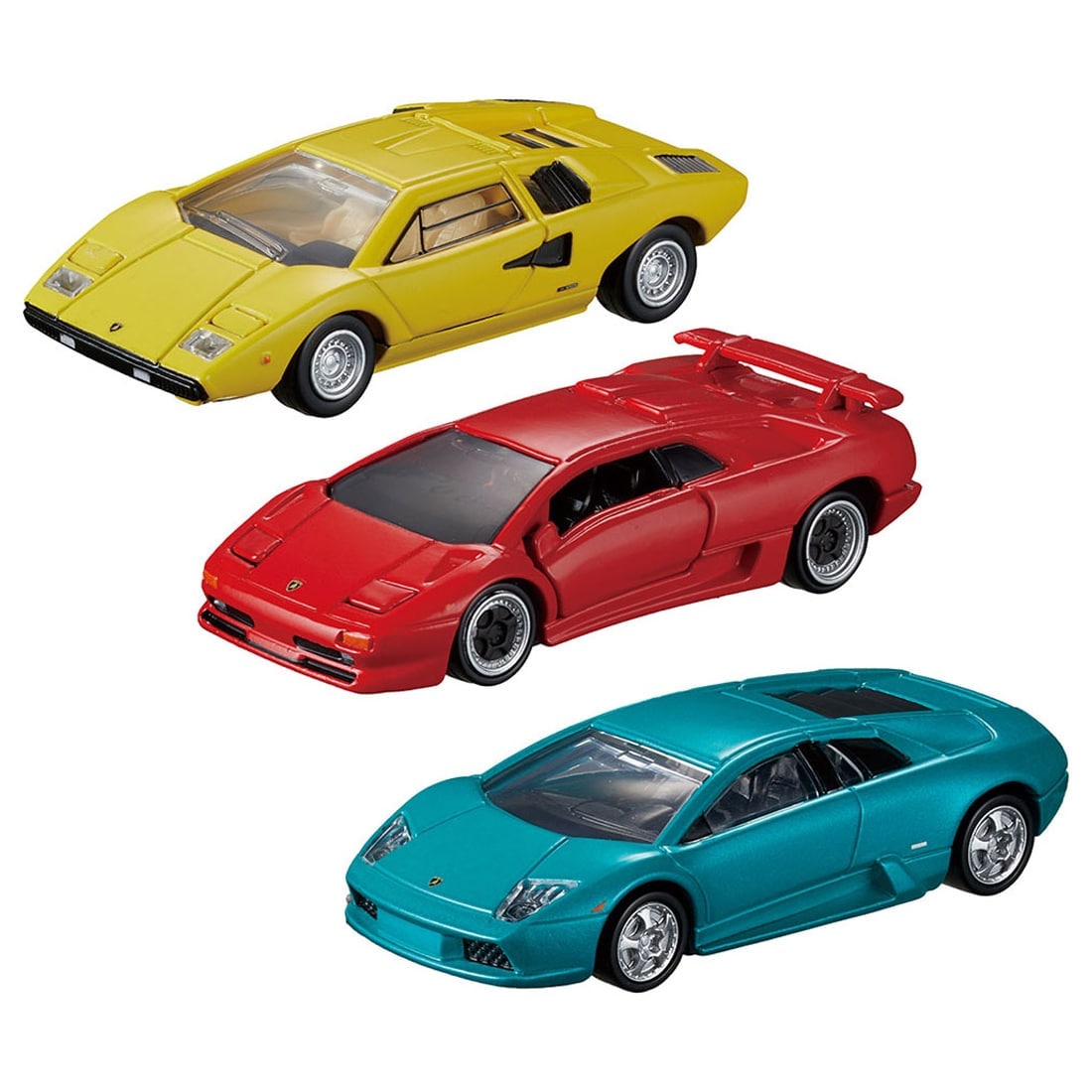 Takara Tomy Tomica Premium Lamborghini 3 MODELS Collection Diecast Model Cars