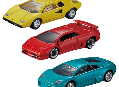 Load image into Gallery viewer, Takara Tomy Tomica Premium Lamborghini 3 MODELS Collection Diecast Model Cars
