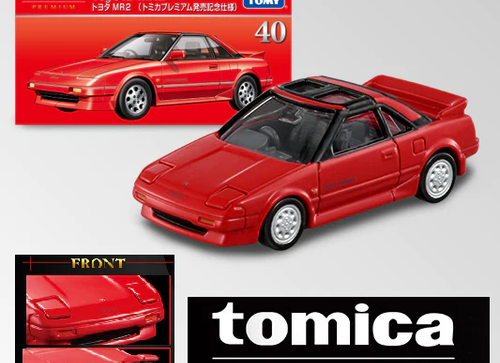 Load image into Gallery viewer, Takara Tomy Tomica Premium Diecast  Model Car No. 40 Toyota MR2 (1st)
