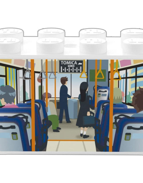 Load image into Gallery viewer, Takara Tomy Tomica Plarail Blocks Route Bus set
