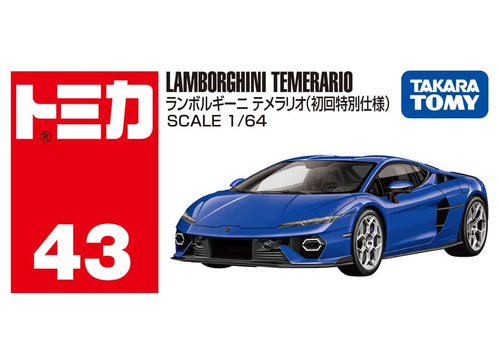 Load image into Gallery viewer, Takara Tomy Tomica 1/64 No.43 Lamborghini Temerario (1st) Diecast Model Car
