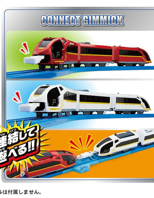 Load image into Gallery viewer, Takara Tomy Plarail Train Set - Red Stream &amp; White Stream Connection Railway Set
