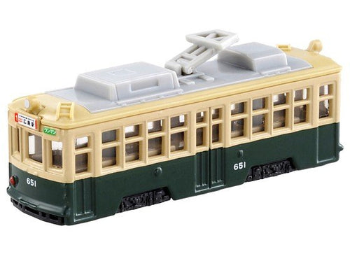 Load image into Gallery viewer, Takara Tomy TOMICA #66 Hiroshima Electronic Railway Type 650 1:162 Diecast car
