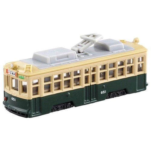 Load image into Gallery viewer, Takara Tomy TOMICA #66 Hiroshima Electronic Railway Type 650 1:162 Diecast car
