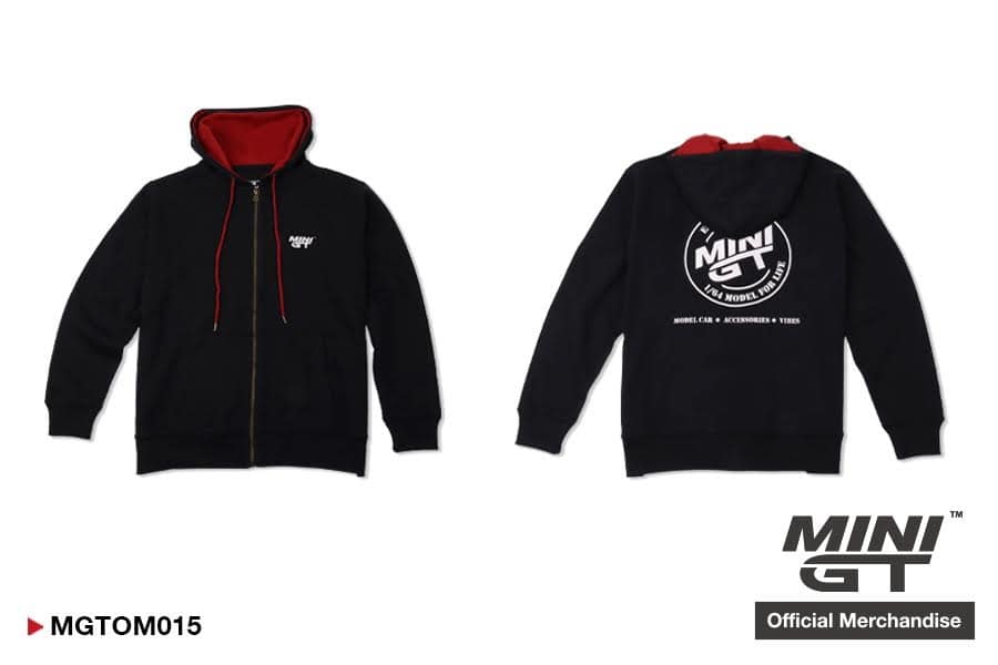 MINI GT Official MINI GT Sweat Jacket (full zip) - Black L Size For Men & Women