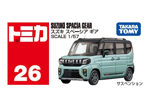 Load image into Gallery viewer, Takara Tomy Tomica Die-cast Car Scale 1/57 No.26 Suzuki Spacia Gear
